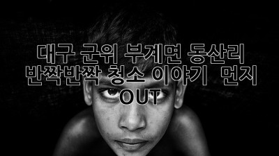 대구 군위 부계면 동산리, ✨ 반짝반짝 청소 이야기! 🏡 먼지 OUT!